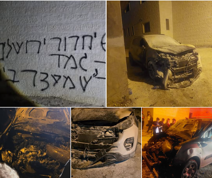 الضفة ..  مستوطنون يحرقون مسجداً ومركبات ويهاجمون منازل