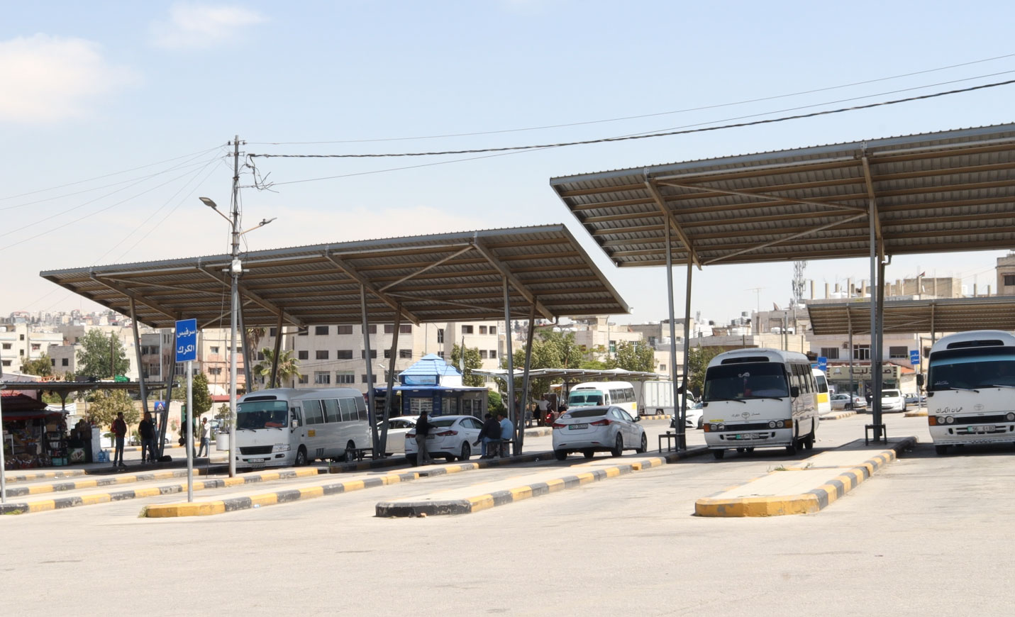انطلاق التشغيل التجريبي على خط الكرك - عمان 