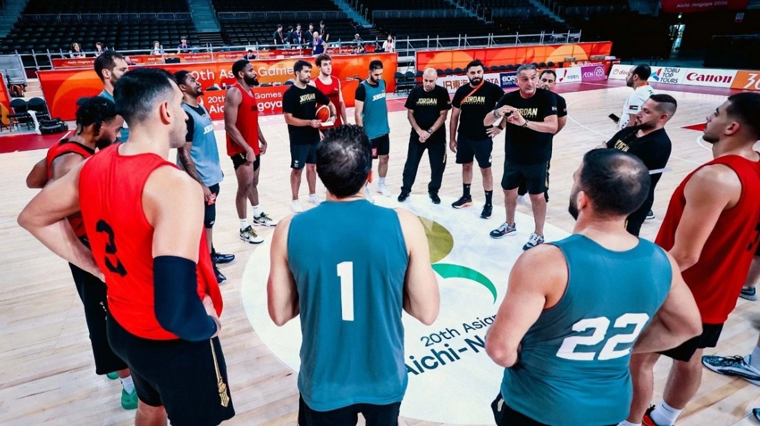 منتخب السلة الأردني في اليابان استعدادا لآسيا