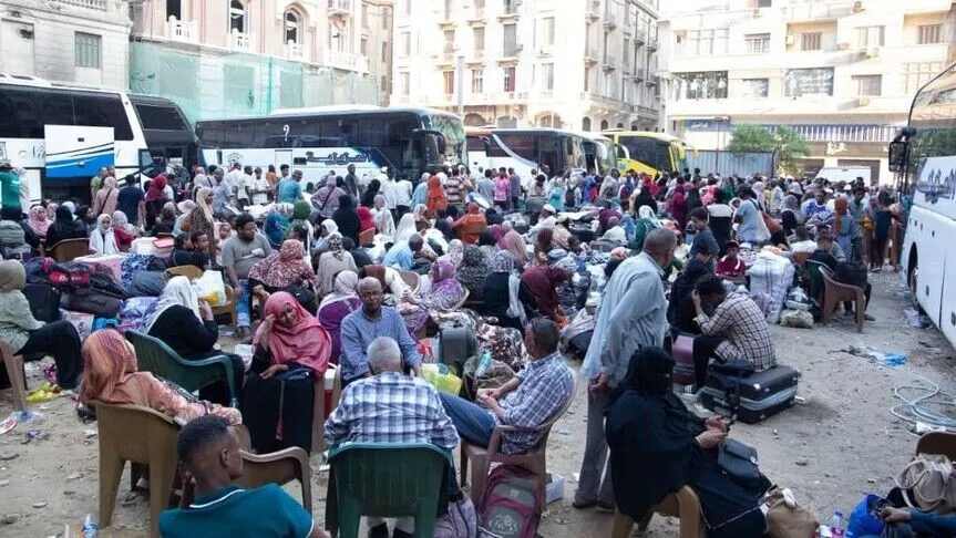 مصر ..  عودة 1225 سودانيا إلى بلادهم ضمن برنامج للعودة الطوعية
