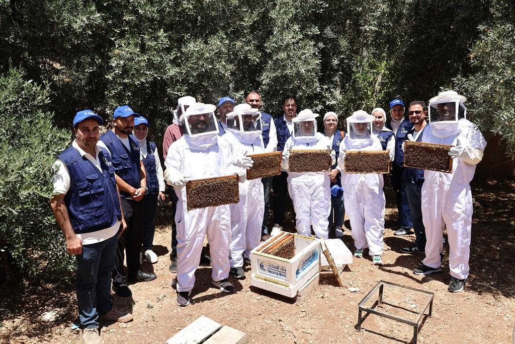 متطوعو إمكان الإسكان ينفذون مبادرات تنموية في عجلون