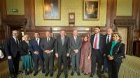 تفاصيل لقاء الفايز مع مجلس السفراء العرب في لندن