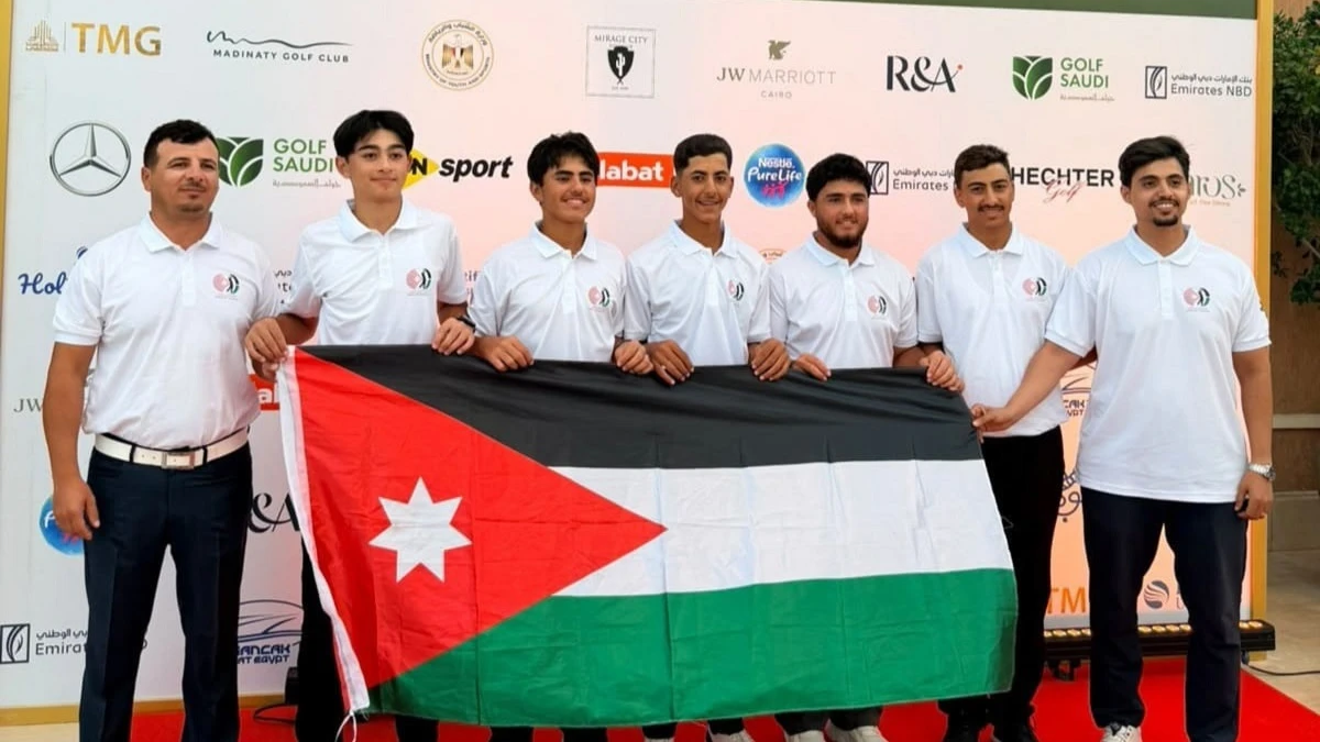 4 ميداليات تزين مشاركة الأردن في البطولة العربية للجولف
