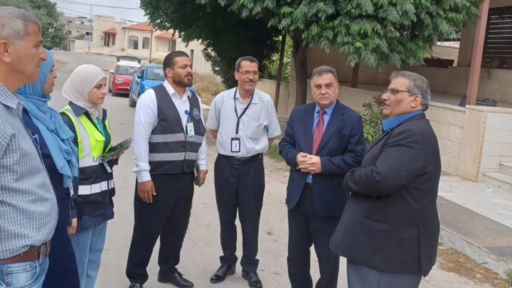 فريحات يتفقد سير أعمال التعداد بإقليم الشمال