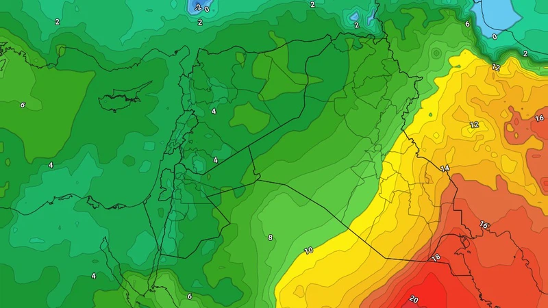  أول منخفض جوي في رمضان تستقبله المملكة الاثنين 