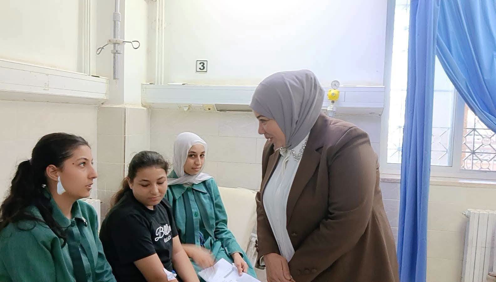 تفاصيل الوضع الصحي لطلبة بني كنانة