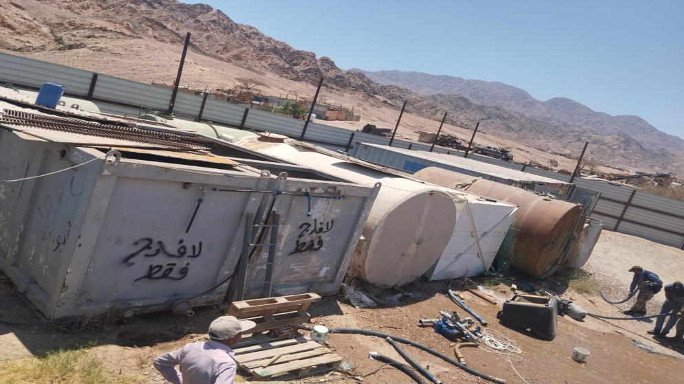 تحويل ملف سرقة المياه في العقبة إلى أمن الدولة
