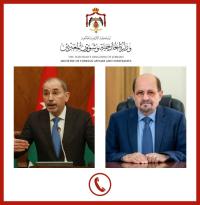 الصفدي يهنئ الزنداني بتعيينه وزيرا لخارجية اليمن