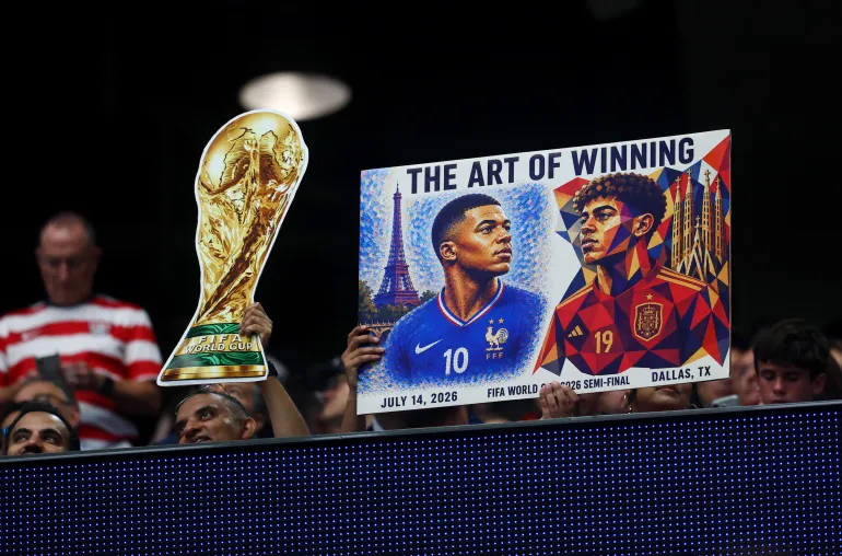 انطلاق أولى مباريات نصف نهائي كأس العالم 2026 بين إسبانيا وفرنسا