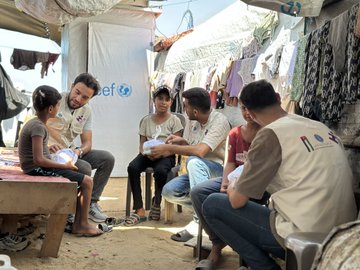 تدخل غذائي واسع من الخيرية الهاشمية في غزة