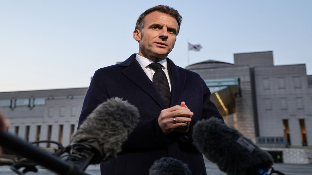 ماكرون: الحرب لا تتيح حلا دائما للملف النووي الإيراني