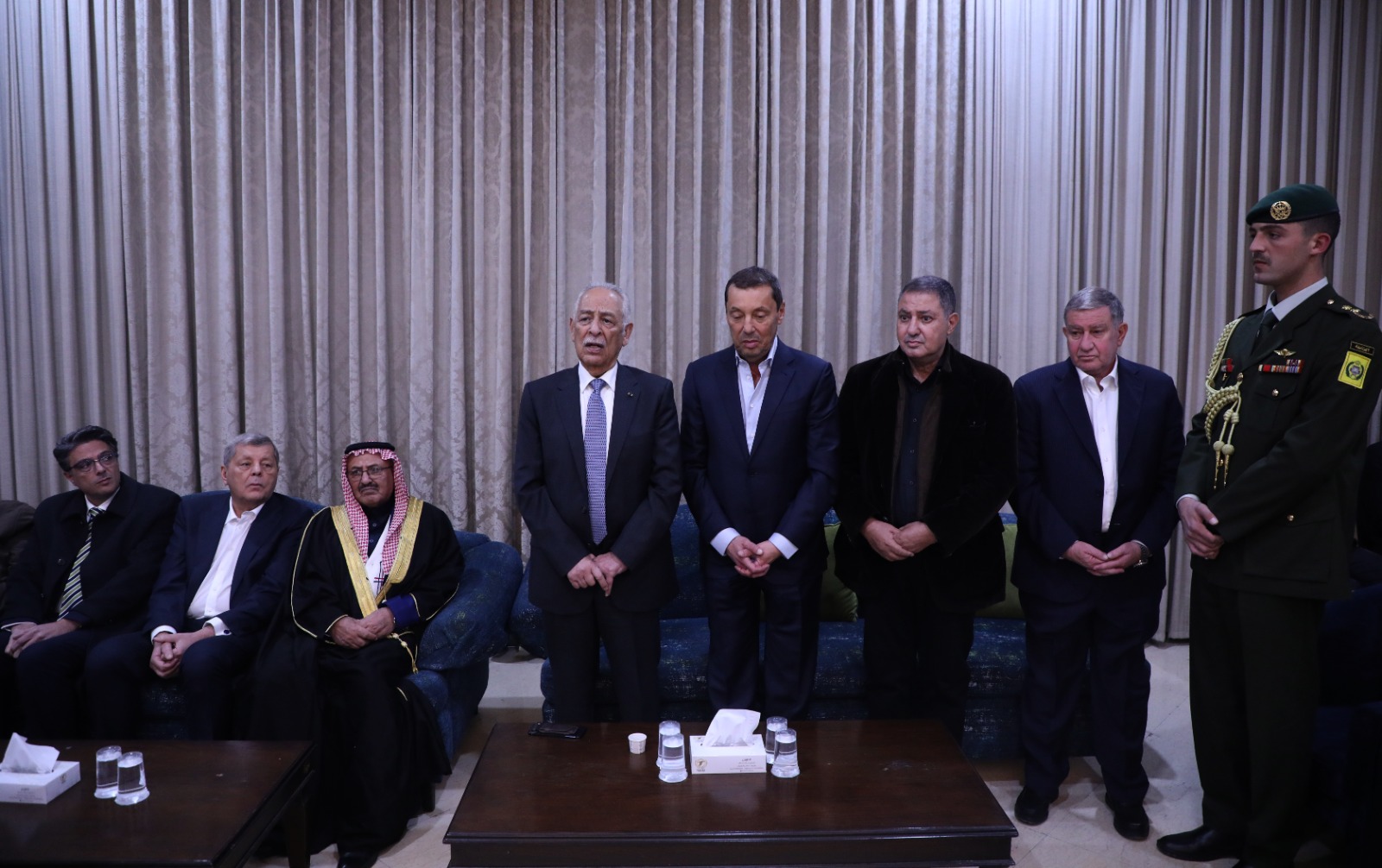 العيسوي يعزي النابلسي والجوارنة والزغول والطراونة