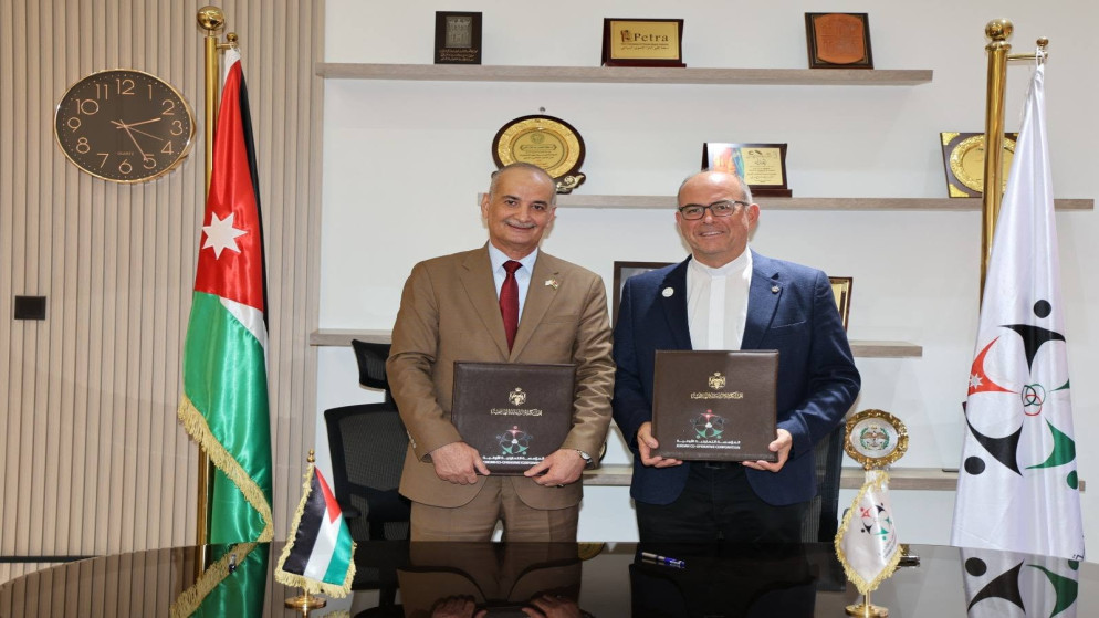 المؤسسة التعاونية الأردنية توقع وفالتيبيرينا الإيطالية مذكرة تعاون