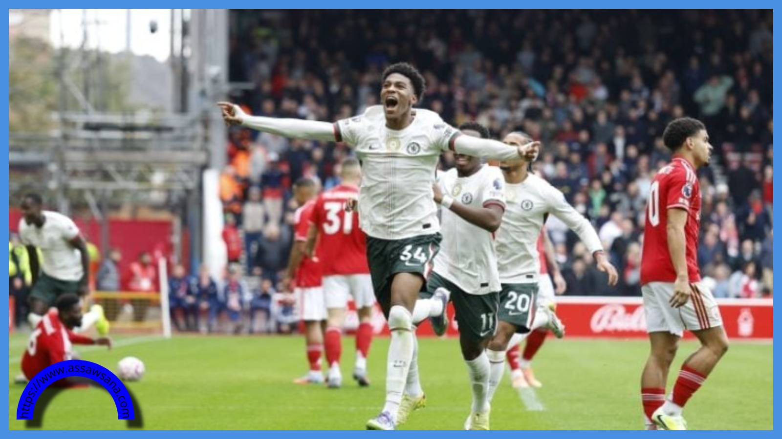 الدوري الإنجليزي ..  تشيلسي يهزم نوتنغهام بثلاثية