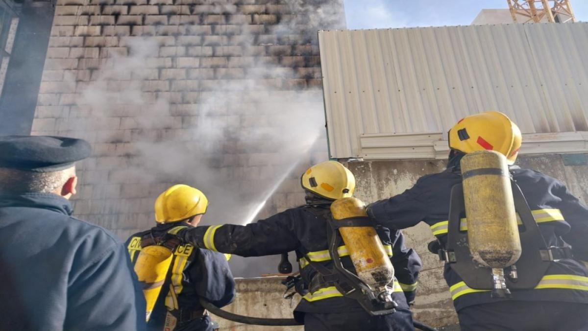 الامن العام : لا إصابات بحريق الشميساني