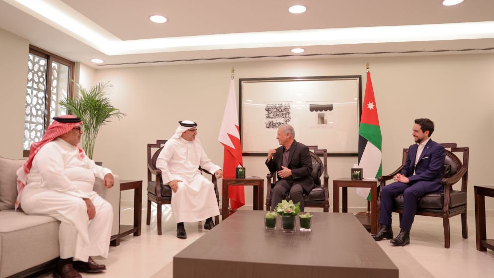 الملك يؤكد وقوف الأردن مع البحرين ودول الخليج