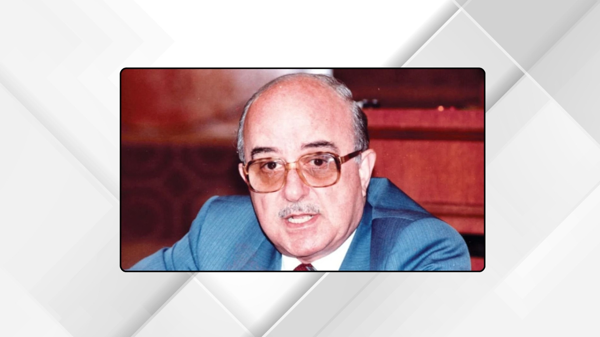 اليوم الذكرى السنوية الثالثة لرحيل رئيس الوزراء الأسبق مضر بدران