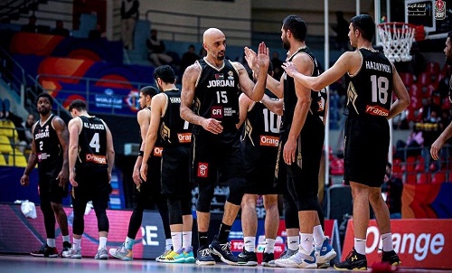 المنتخب الوطني الأردني يبلغ كأس العالم لكرة السلة