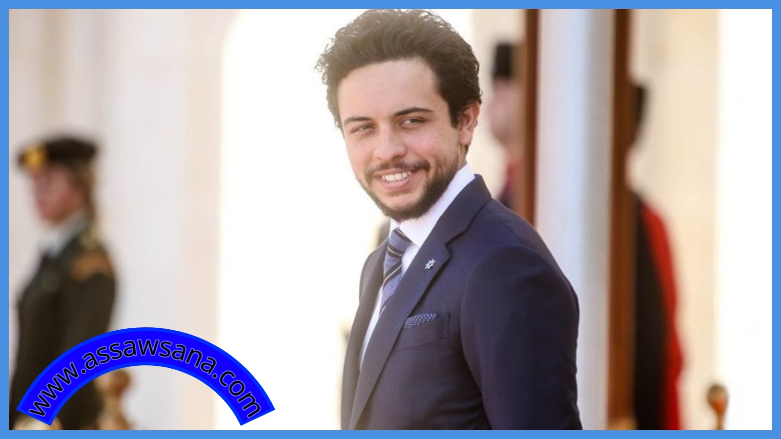 ولي العهد يعود إلى أرض الوطن برفقة النشامى  ..  فيديو
