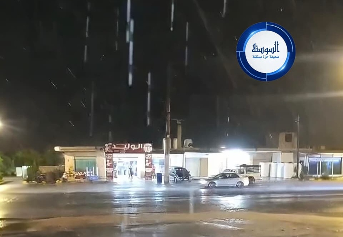 بالفيديو ..  أمطار غزيرة وعواصف رعدية تفاجئ شمال الأردن في عزّ الصيف