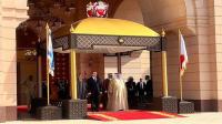 ملك البحرين من امام رئيس الإحتلال يؤكد على موقف بلاده الداعم للسلام 