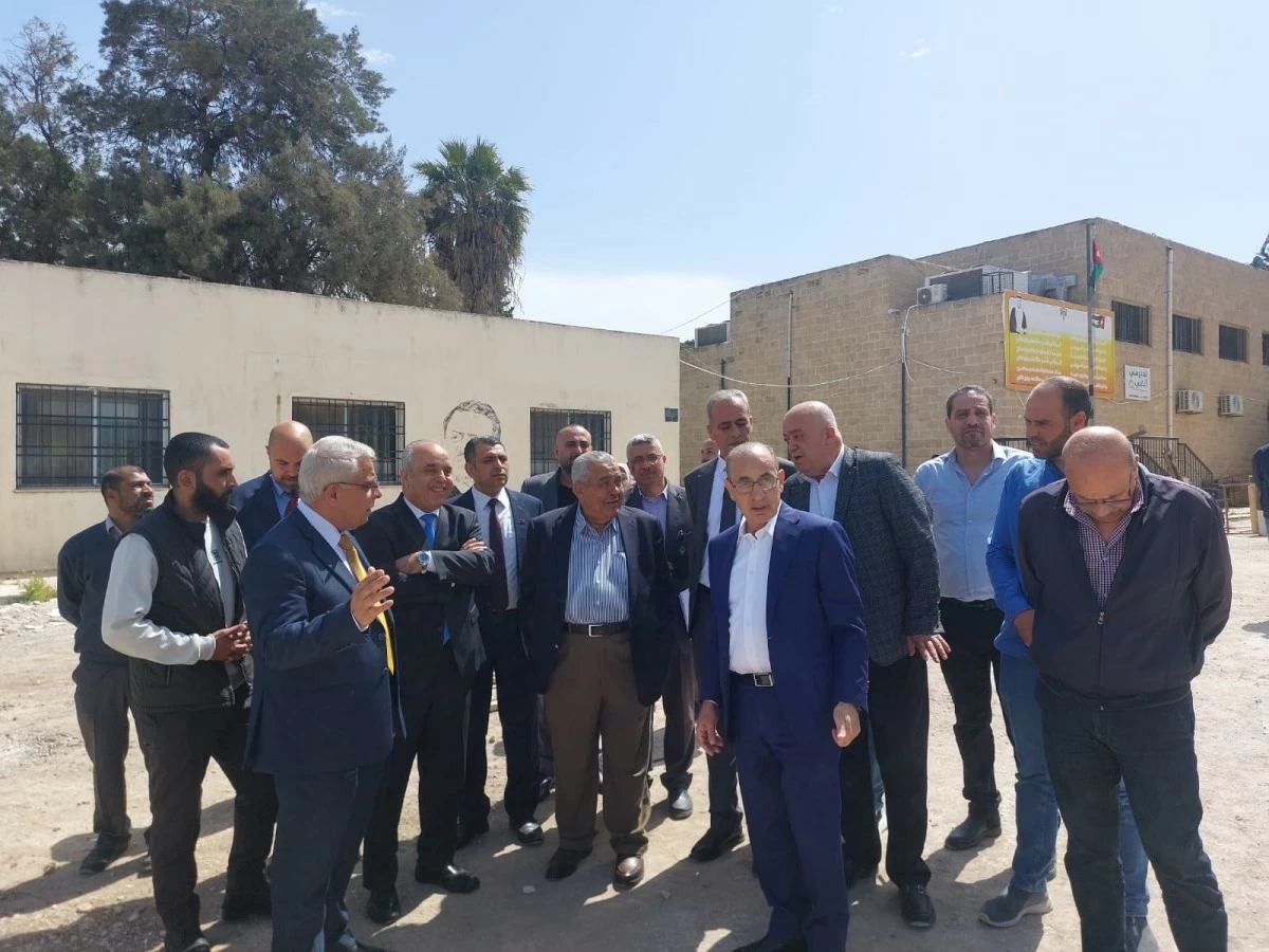 فريق حكومي يطلع على مشروع تطوير وسط إربد التاريخي