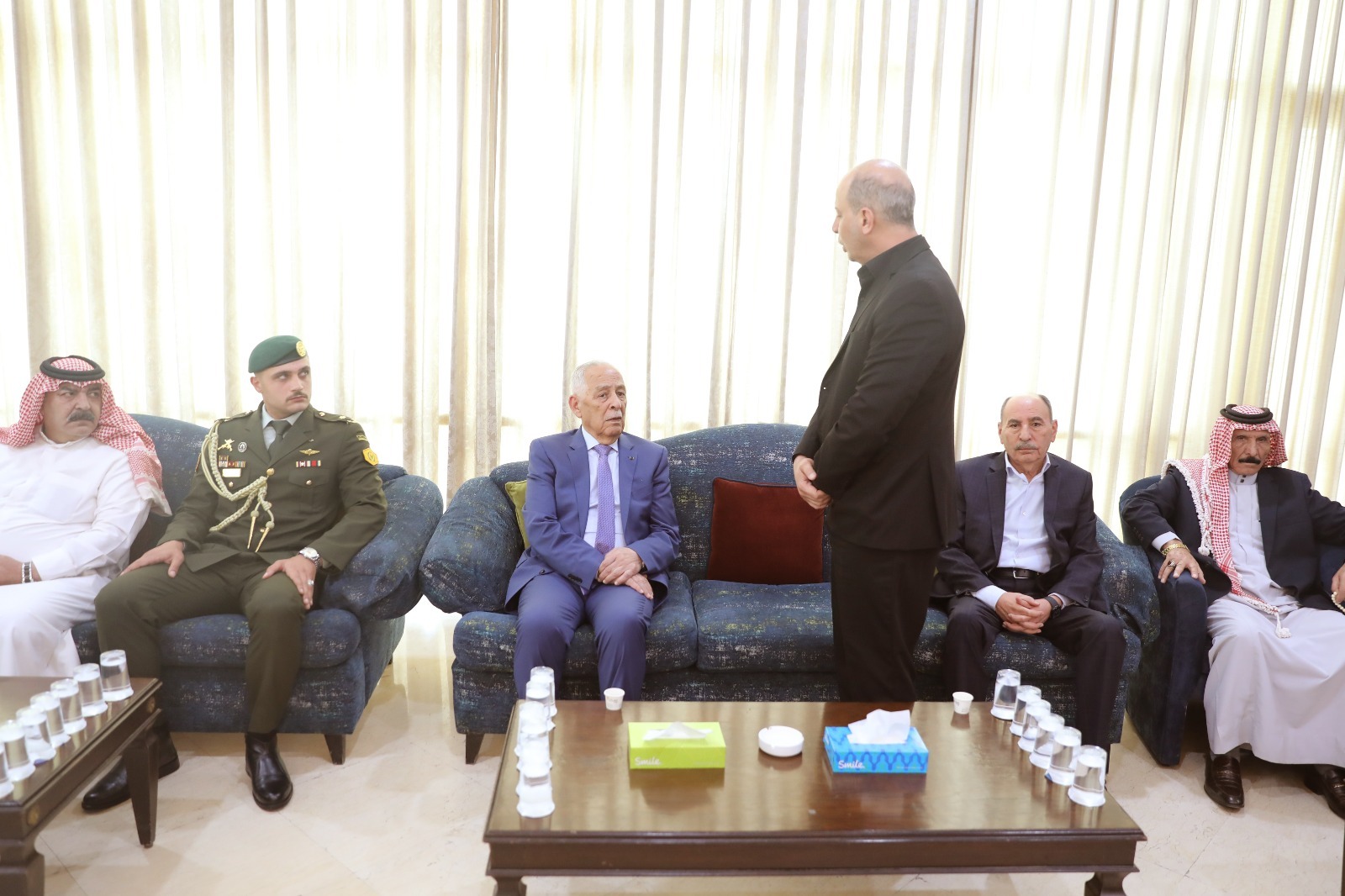  العيسوي يعزي العموش وأبو الفيلات