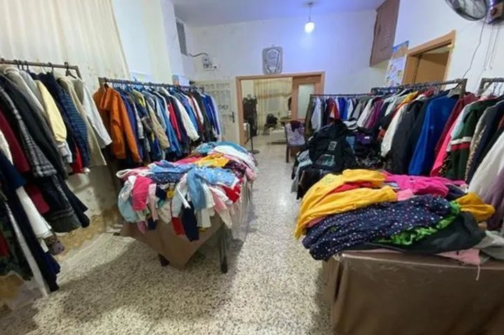 بنك ملابس شتوية في الطفيلة لدعم المحتاجين