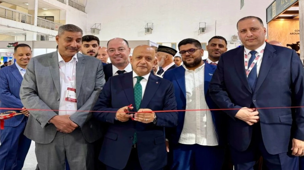 افتتاح الجناح الأردني المشارك بمعرض فود إكسبو سوريا