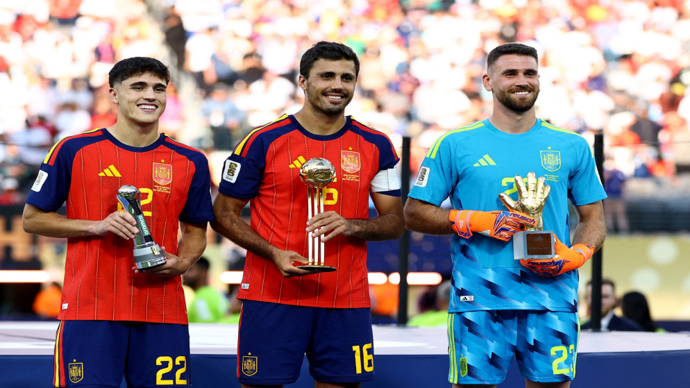 مونديال 2026: الإسباني رودري أفضل لاعب في البطولة