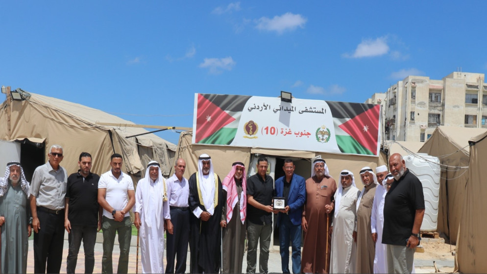 شيوخ ووجهاء خان يونس يثمنون المواقف الأردنية