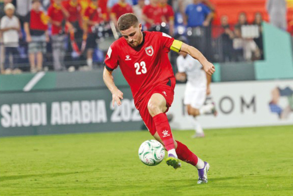 العزايزة ضمن نجوم كأس آسيا لكرة القدم تحت 23 عاما