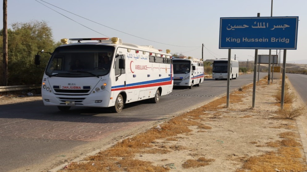 وصول دفعة من أطفال غزة لتلقي العلاج في الاردن