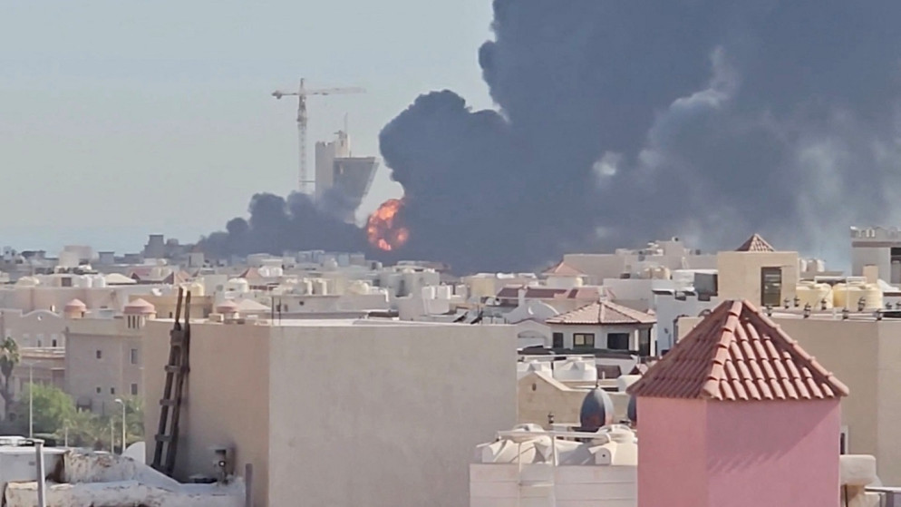 حرائق بمحطات الكهرباء والمياه نتيجة هجوم إيراني على الكويت