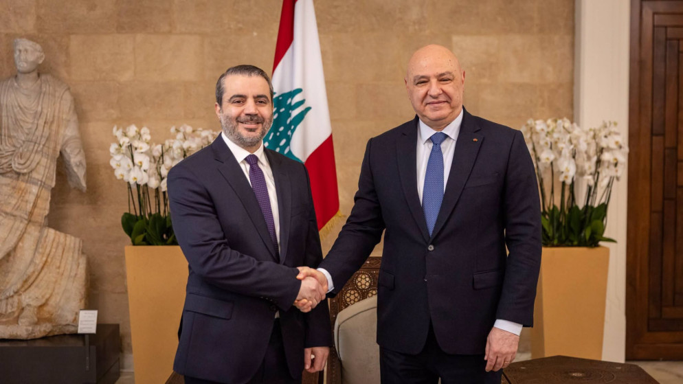 الشيباني يبحث مع عون تعزيز العلاقات على أساس حسن الجوار