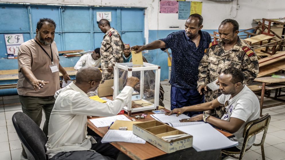 إعادة انتخاب إسماعيل جيله برئاسة جيبوتي