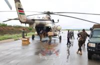 تحطم مروحية في كينيا على متنها قائد الجيش الكيني