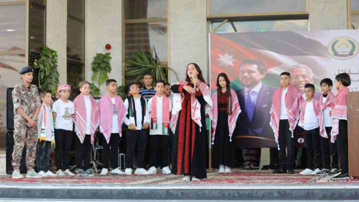 بلدية غرب إربد تحتفل بعيد الاستقلال