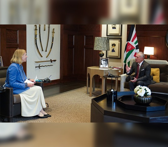 الملك يستقبل وزيرة خارجية النرويج