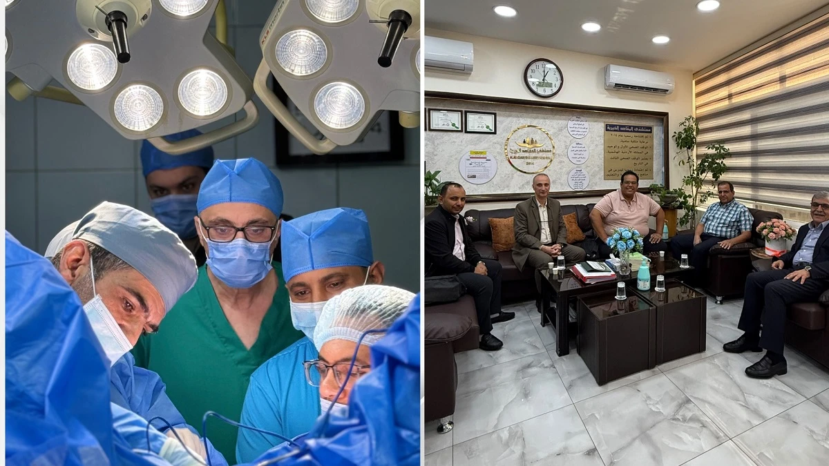 مستشفى المقاصد يستضيف ورشة جراحية ..  تفاصيل 