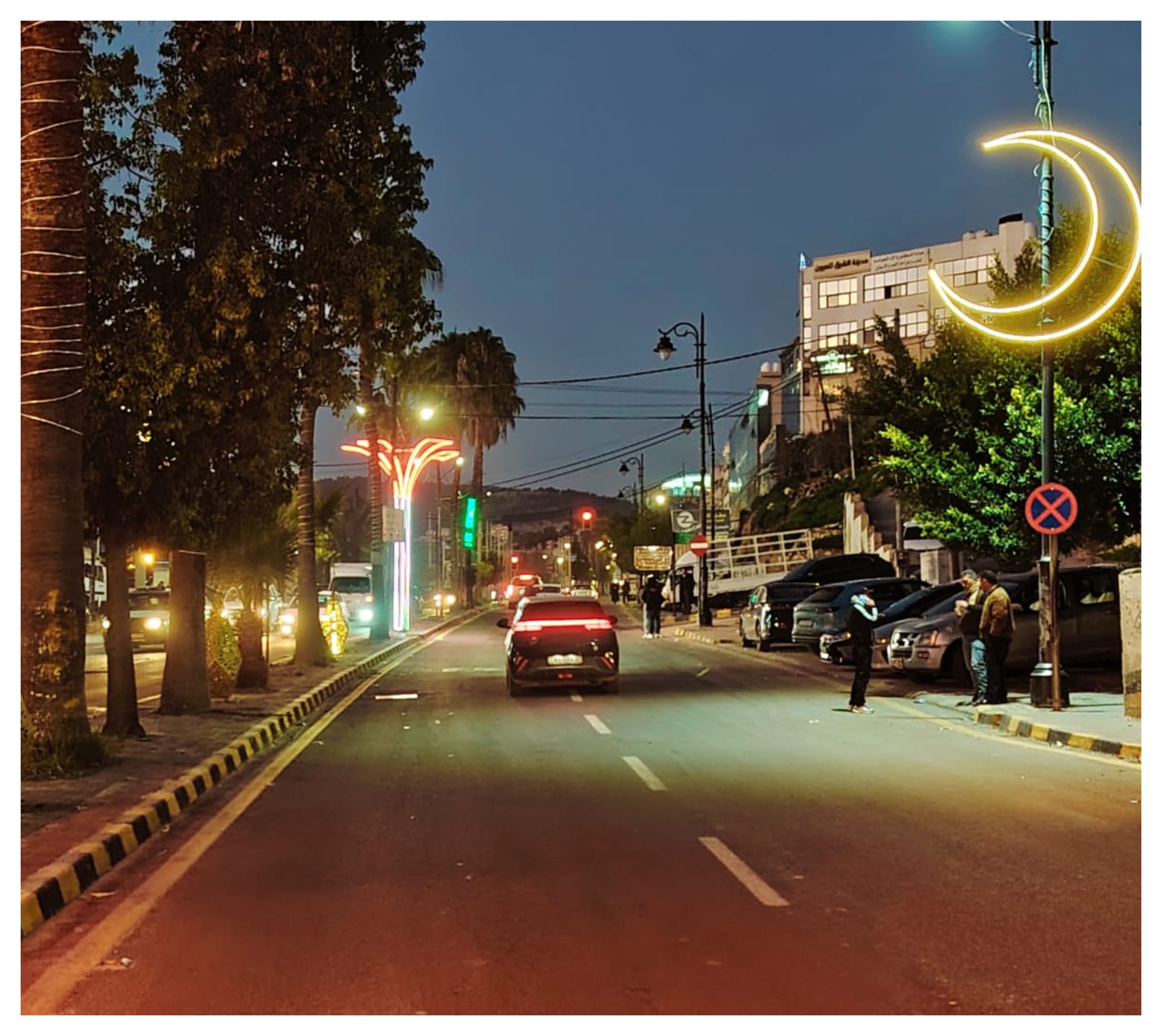 جرش تتزين احتفالًا بعيد ميلاد جلالة الملك عبدالله الثاني الـ64