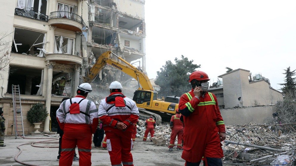 ضربات أميركية إسرائيلية على مصنع للإسمنت بإيران