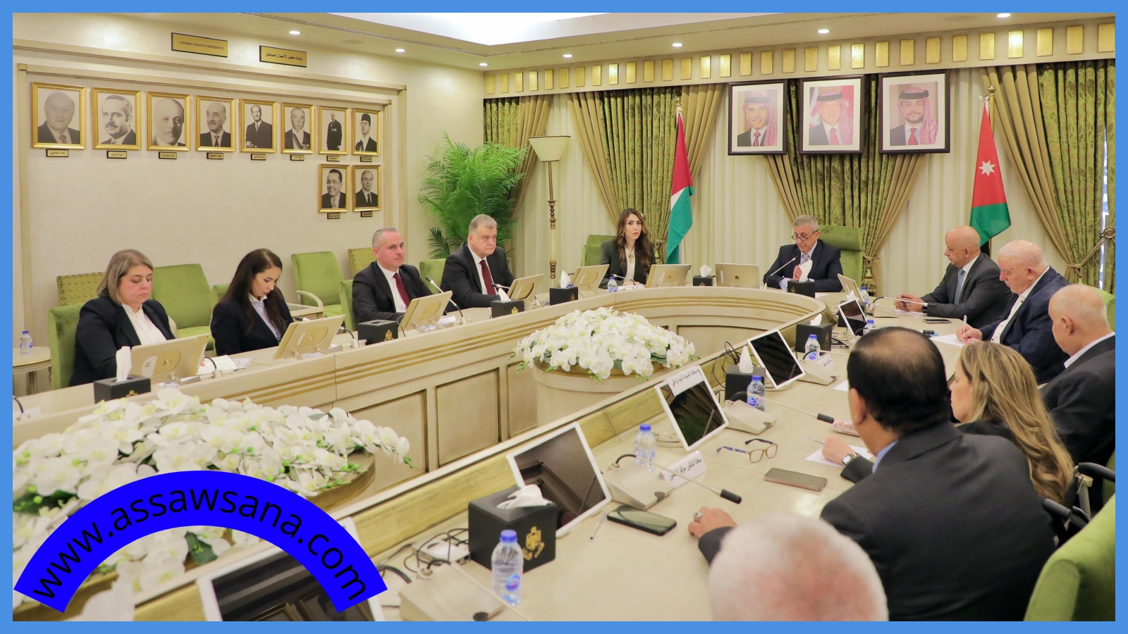 عمل الأعيان تبحث ووزيرة العمل الفلسطينية سبل تعزيز التعاون الثنائي 