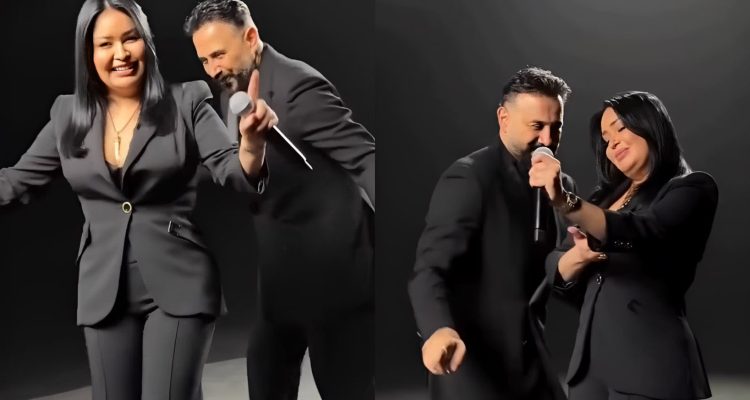 فيديو  ..  قصي خولي يفاجئ جمهوره بالرقص مع سارية السواس في وجه القمر