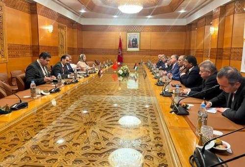 قانونية النواب تلتقي رئيس مجلس النواب المغربي