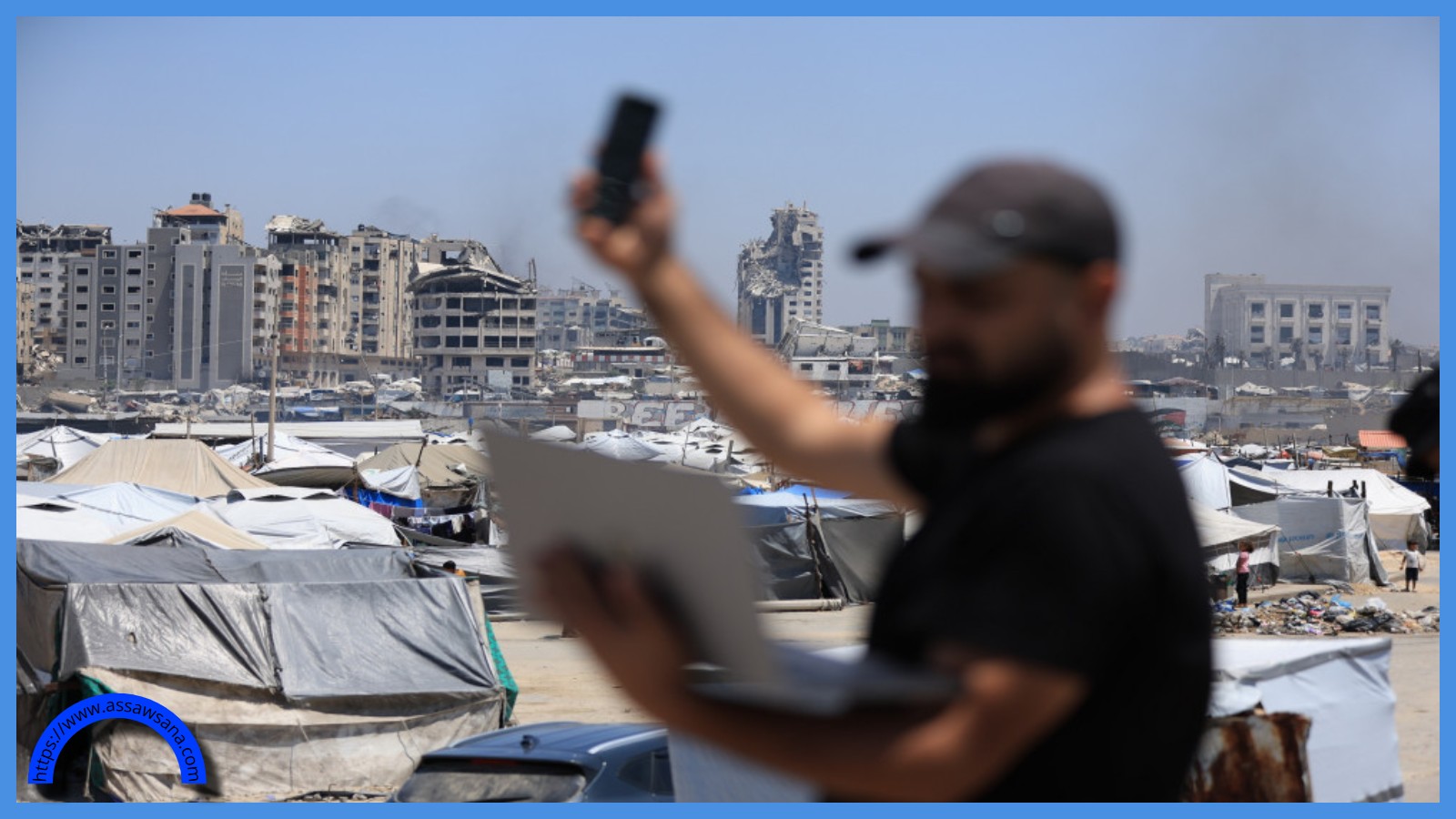انقطاع خدمات الانترنت بمحافظتي غزة والشمال
