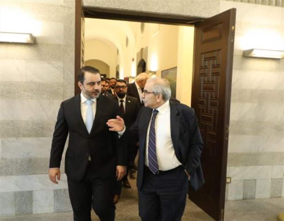 الشيباني وسلام يبحثان التصعيد الإسرائيلي جنوب لبنان