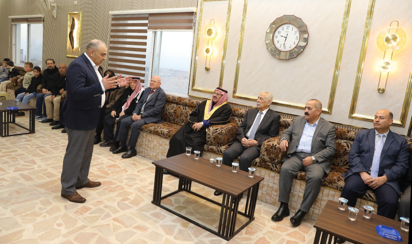 العيسوي يعزي النابلسي والجوارنة والزغول والطراونة