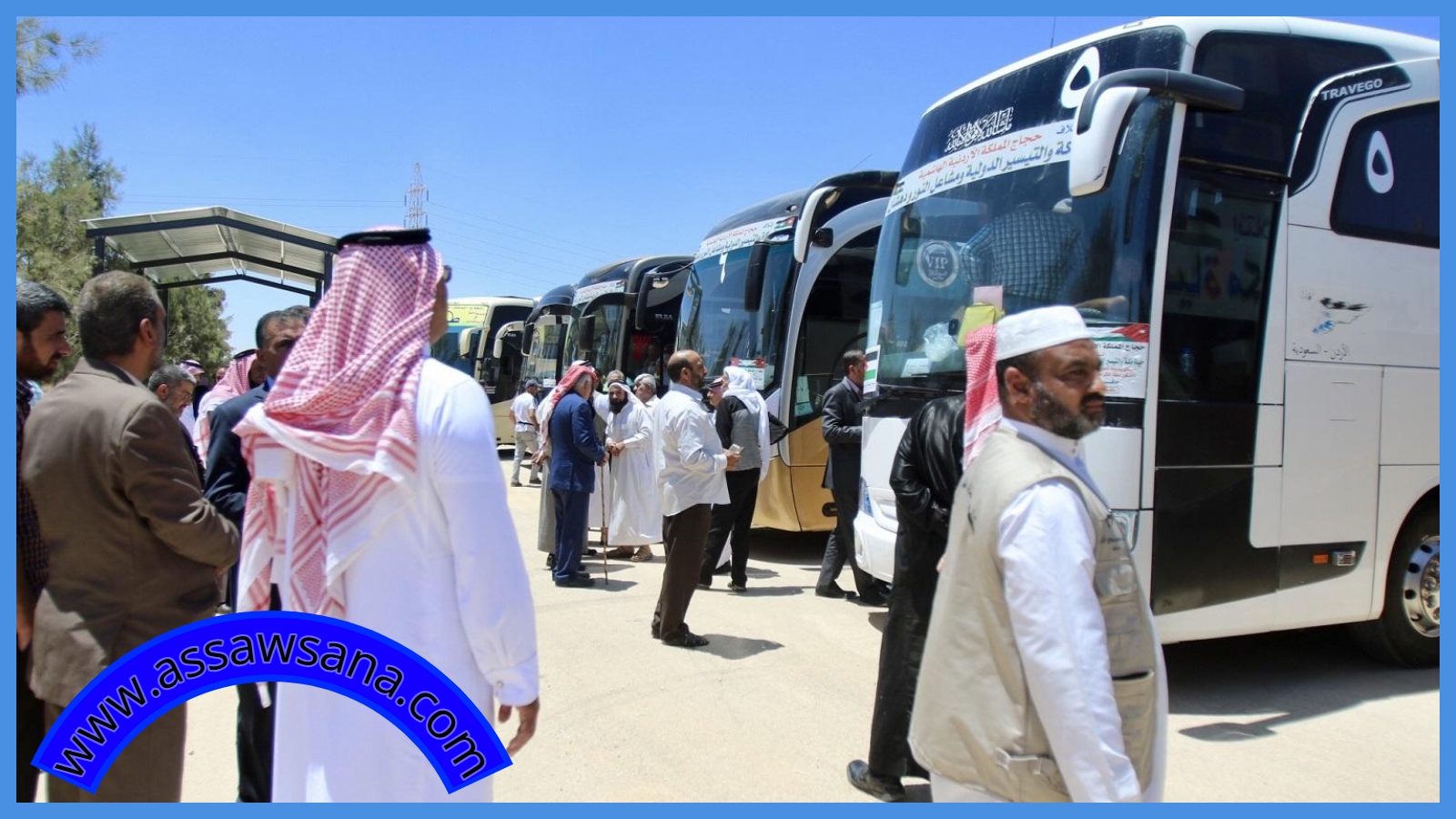 عودة أولى قوافل الحجاج الأردنيين عبر المدورة