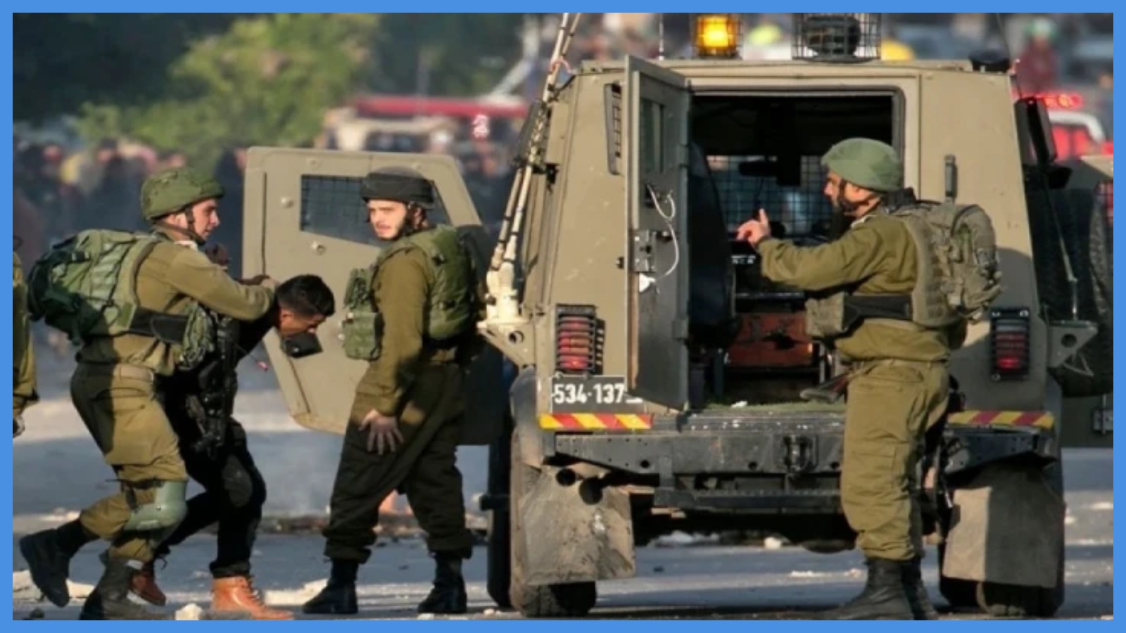 الاحتلال يعتقل 15 فلسطينيا من نابلس